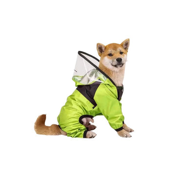 Traje impermeable para perros para padres e hijos